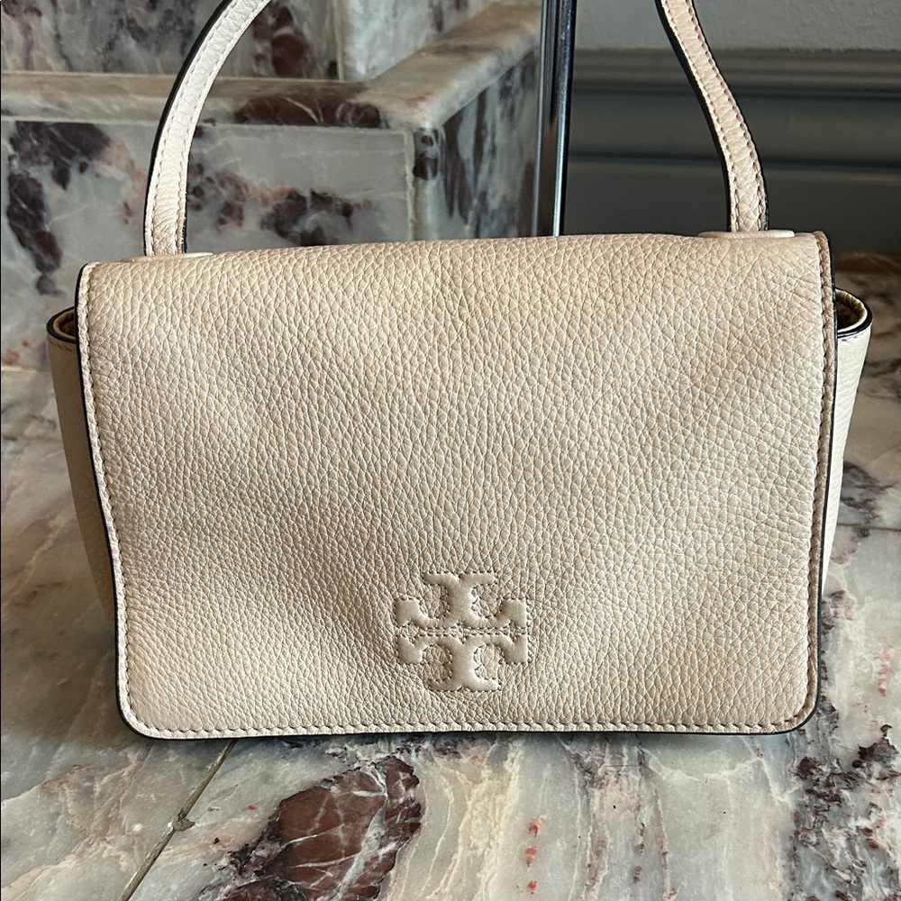 Tory Burch light pink Leather crossbody Bag